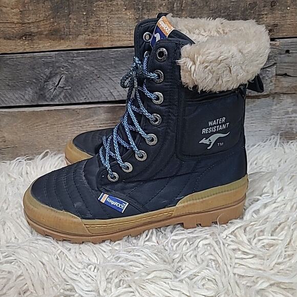 Kangaroos Water Resistant Cold Weather Boots BV 8126 Mens 7.5 Women's 9.5 EUC - Picture 3 of 9